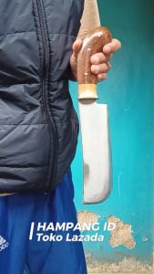 Bedog Betekok Bahan Baja Per Premium Cacah Tulang Cincang Daging Tajam & Kuat