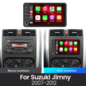 MEKEDE Android 15 Carplay Auto Car Radio Multimedia Player For Suzuki Jimny 3 2007 - 2012 Autoradio GPS Stereo 2din Head Unit