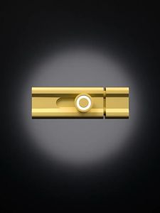 Aluminum Alloy Punch-free Bolt Door Latch No Hole Punch Door Buckle Security Lock Room Door Latch Anti-Barn Door Hardware