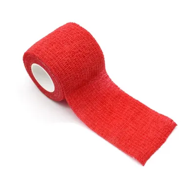 Self-Adhesive Elastic Bandage Wrap 12 Rolls Non-Woven Tattoo Grip Tape in 8 Colors for Sports Tattoo Supplies Vet Wrap