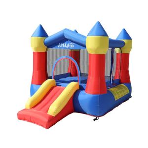Small Home Use Bouncy Castle with Slide and Ball Pool