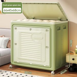 Extra Large Capacity Clothes Storage Box Foldable Thickened Season Change Organizer for Home Use Wardrobe Underbed Storage Cabinet