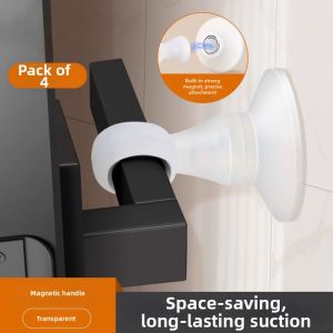 WEIKAMAYI | Magnetic No-Drill Silent Door Stopper