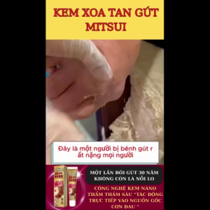 Gel xoa Gout Dr.Mitsui Nhật Bản – Hỗ Trợ Giảm Sưng Đỏ Dễ Dàng Vận Động Chỉ Sau 7 Ngày