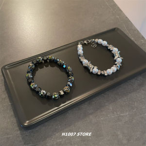 Couples Pearl Stitching & Hematite Bracelets: A Versatile Gift for All Occasions