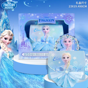 Princess Elsa Pearl Handbag Girls Crossbody Bag Birthday Childrens Elegant Cute Shoulder Bag Sweet Style Baby Fashion