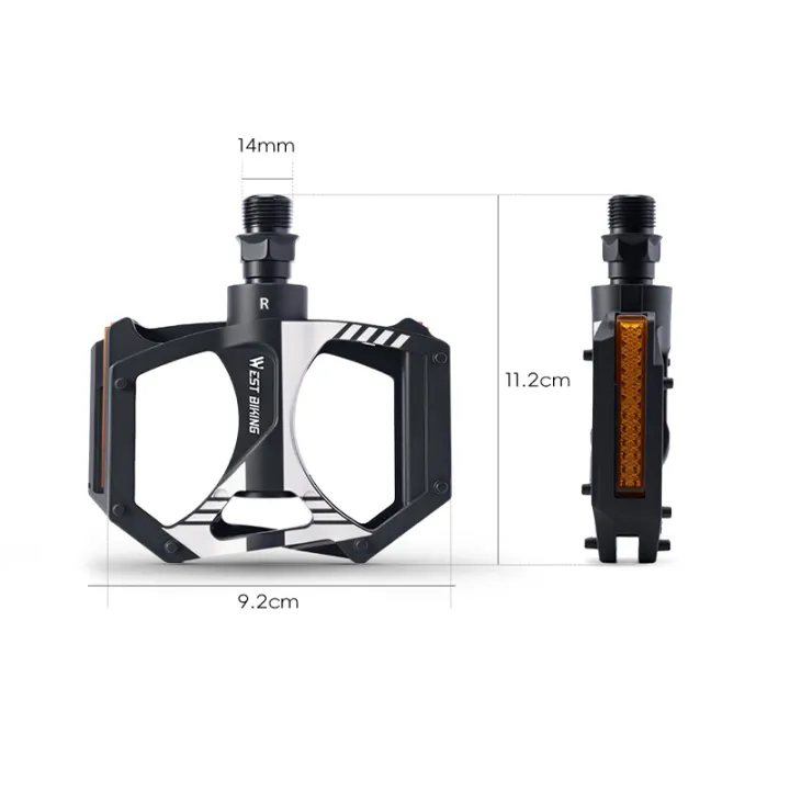 WEST%20BIKING%20Dual%20DU%20Nylon%20Bike%20Pedals%20Anti%20Slip%20Sealed%20Bearings%20Bicycle%20Pedal%20Wear%20Resistant%20Wide%20Platform%20Cycling%20Pedals%20-%20Image%202