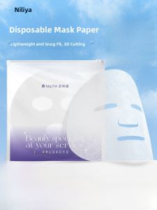 Ultra-Thin Silk Masking Paper Disposable Facial Wet Wipes Beauty Salon Professional Astringent Skin Toner Makeup Cotton Pads