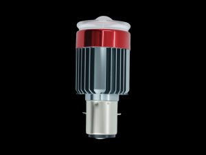 P15D BA20D H6 LED Motorcycle Headlight Lens Hi-Lo Beam Fog Signal Lamp