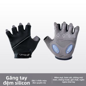 Umay(佑美) | Găng Tay Tập Gym Chống Trượt Chống Sừng Chân Nhẹ Bán Ngón