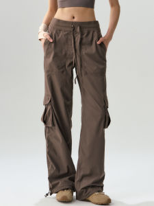 Hiking Training Loose Fit Pants Multi-Pocket