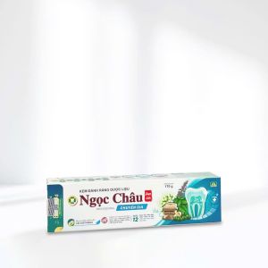 Kem đánh răng dược liệu Ngọc Châu người lớn chính hãng - sạch khuẩn bảo vệ lợi trắng răng an toàn