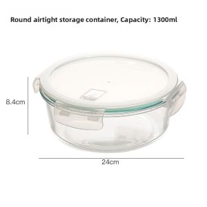 Microwave-safe Heat-resistant Glass Storage Box