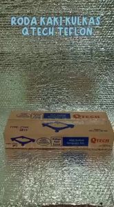 Roda Kaki Kulkas QTech Teflon / Kaki Kulkas / Roda Kaki Kulkas Penyangga Kulkas / Penyangga Mesin Cuci 1 Tabung / Kaki Mesin Cuci 1 Tabung / Kaki Kulkas Plus Roda