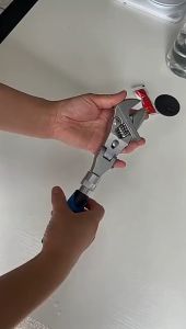 10นิ้ววงล้อประแจปรับ5-In-1ประแจโลหะกระจก180องศาเครื่องมือซ่อมแซม