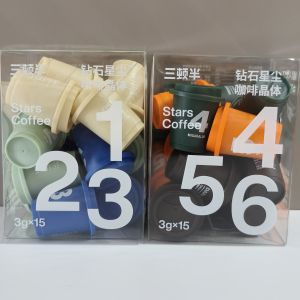 San Dun Han Diamond Dust 7.0 Premium Instant Dry American Black Coffee Powder 3g Three Course Half Digital Planet Coffee