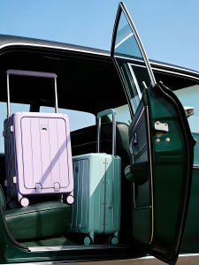 Light Go | Expandable Aluminum Frame Front Open Travel Suitcase