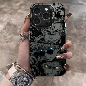 Bandai | Ốp Lưng Samsung Galaxy Jujutsu Kaisen Sukuna Gojo Yuji Ink Wash - Chống Xước Mờ Bảo Vệ Toàn Diện Cho S25 Edge S26 S24 S23 Ultra S22 S21 Plus A57 A37 A17 A07