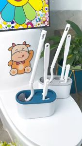 [3 In 1] Borong365 Toilet Brush Set Berus Cuci Tandas Gap Brush Bathroom Cleaning Tool Brushes Deep Cleansing Bathtub 刷子