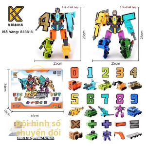 Đồ Chơi Robot Kết Hợp Đổi Hình cho Bé Trai và Bé Gái