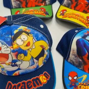 Mũ lưỡi trai vải bò cho bé hình siêu nhân cực đáng yêu M0116 (ảnh shop tự chụp)