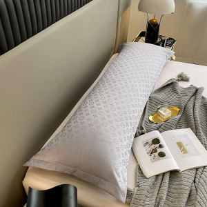 Summer Luxury Waterproof Sweatproof Double Person Pillowcase 1.2/1.5/1.8m Couple Pillowcase Extended Core Cover Autumn Use