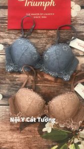 Áo lót nữ Triumph D337 WHU áo ngực nữ Triumph diva 337 whu có gọng mút dày tháo rời được