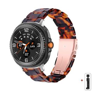 Dây Đeo Bằng Nhựa Dành Cho Samsung Galaxy Watch Classic Ultra 40mm 44mm 46mm 47mm Dây Đeo Trong Suốt Vòng Tay Nữ Tương Thích Với Galaxy Watch 8