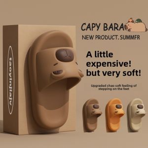 MONLEYTA | Childrens Indoor Slippers Anti-Slip Cartoon Design Summer Home Comfortable Slip-On Shoes For Boys And Girls