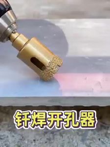 Mata Bor Kaca Keramik Granit Marmer Batu Porselen BRANCH Holesaw Pelubang 45mm - 65mm