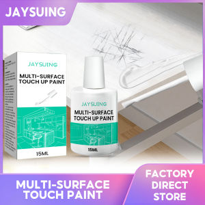 Jaysuing Paint Pen Universal Repair Pen For Wall Furniture Surface Scratch Repair Brush Suction Pen Dropshipping Touch-Up Paint Pen Universal Wall Furniture Surface Scratch Repair Brush With Injector Household Repair Paint Pen For Floors