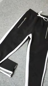 Celana Jogger Pria: Street Wear Double Zipper & Olahraga Sporty