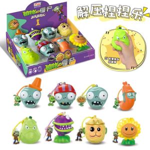 Plants VS Zombies Stress Relief Toy Prank Item Man-eating Plant Toy Decoration Toy for Boys And Girls over 4 Years Old