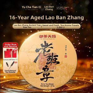 YUCHATIANCI | Aged Raw Puerh Tea Cake