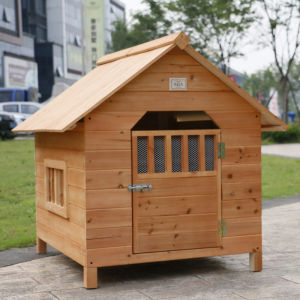 Rainproof Fir Solid Wood Dog House Wooden Dog House Dog House Small Size Dogs Dog House Pet Bed Dog Cage Dog Kennel