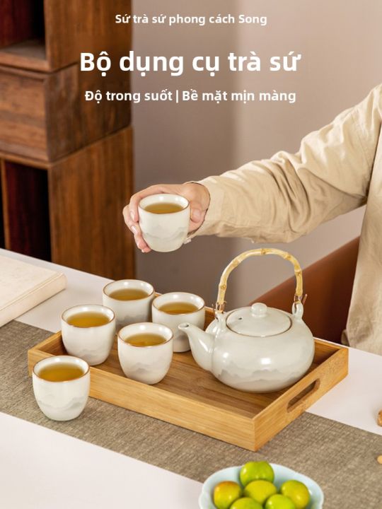 XIANGYE | Bộ Trà Cao Cấp Dùng Tại Nhà với ấm Trà Dung Lượng Lớn | Lazada.vn