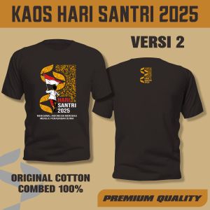 KAOS HARI SANTRI NASIONAL 2025 (VERSI 2) lengan pendek