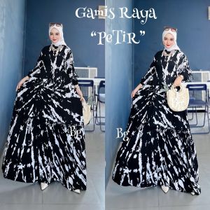 GAMIS RAYA BG COLLECTION MOTIF BARU