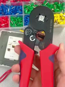 VE Tubular Crimping TerminalMultiple Crimping Terminal Pliers Combination SetElectrical Equipment ConnectorCrimping Pliers