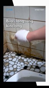 Pembersih kerak kamar mandi ampuh CLink Booster