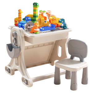 LALAPLAY | Educational Building Blocks Play Table Multi-function Assembly