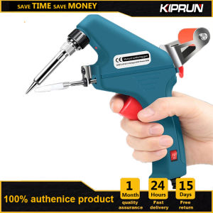 KIPRUN Electric Handheld Soldering Iron 220V 60W Automatic Tin Feeding Machine Electronic Welding Tool Adjustable Solder Tool Kit Fast Heating