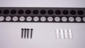 Screwdriver Wrench Organizer Rack Wall Mounted Pliers Holder Tool Storage Rack 14/23 Holes For Workshop Garage