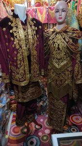 Baju Pengantin Penganten Minang/Padang