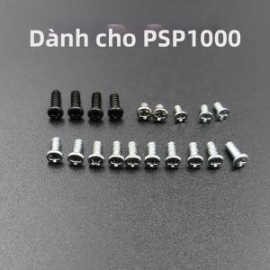 Bộ Ốc Vít Thay Thế Đa Năng Cho Máy Chơi Game PSP1000/2000/3000 Ốc Vít Kim Loại Cho Bo Mạch Chủ & Vỏ Máy Tương Thích Với Sony
