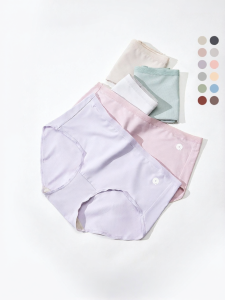 Q21 | Anti-Bacterial Not Tights Rolling Womens Mid-Waist Briefs 3 Pieces