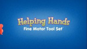 Learning Resources Helping Hands Fine Motor Tool Set Squeezy Jumbo Tweezer Handy Scooper Gator Grabber Twisty Dropper Tri Grip
