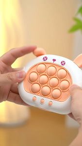 🔥🔥🔥Quick Push Game Console Pop IT Puzzle Game Pop Hamster Music Quick Press Bubble Game Machine Decompression Toy Children Adult