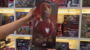 Mô Hình ZD Toys Iron Man Mark 50 MK50 LED 36cm Tỷ Lệ 1/5 - Bản Kỷ Niệm 10 Năm (Chính Hãng)