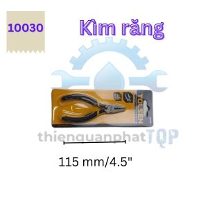 Kềm răng mini kềm mũi bằng Tolsen 10030 kích thước 4.5"/ 115mm nhỏ gọn  tiện lợi dùng cho các chi tiết sản phẩm